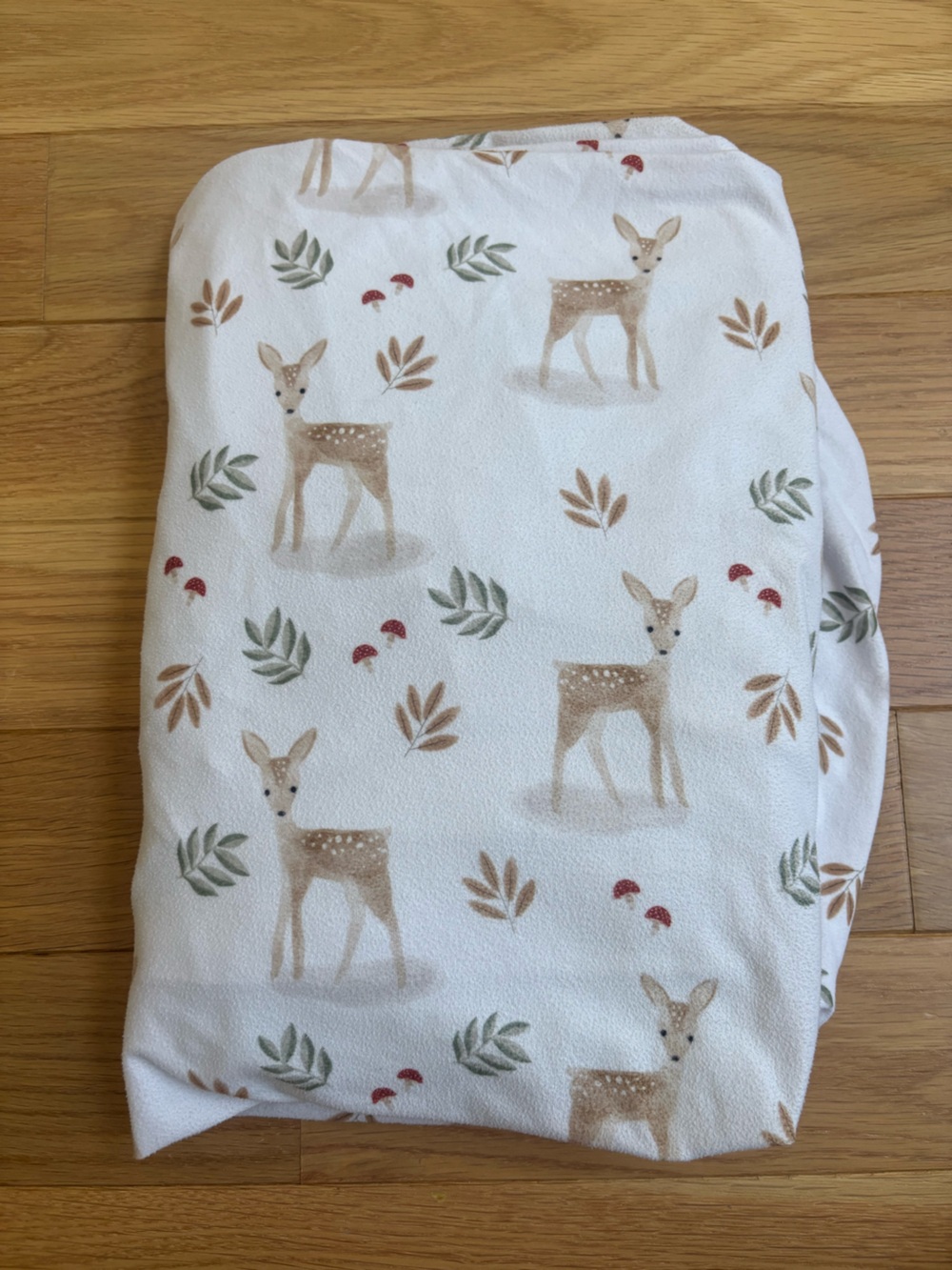 Caden Lane Crib Sheet - Finley Fawn - Nursery